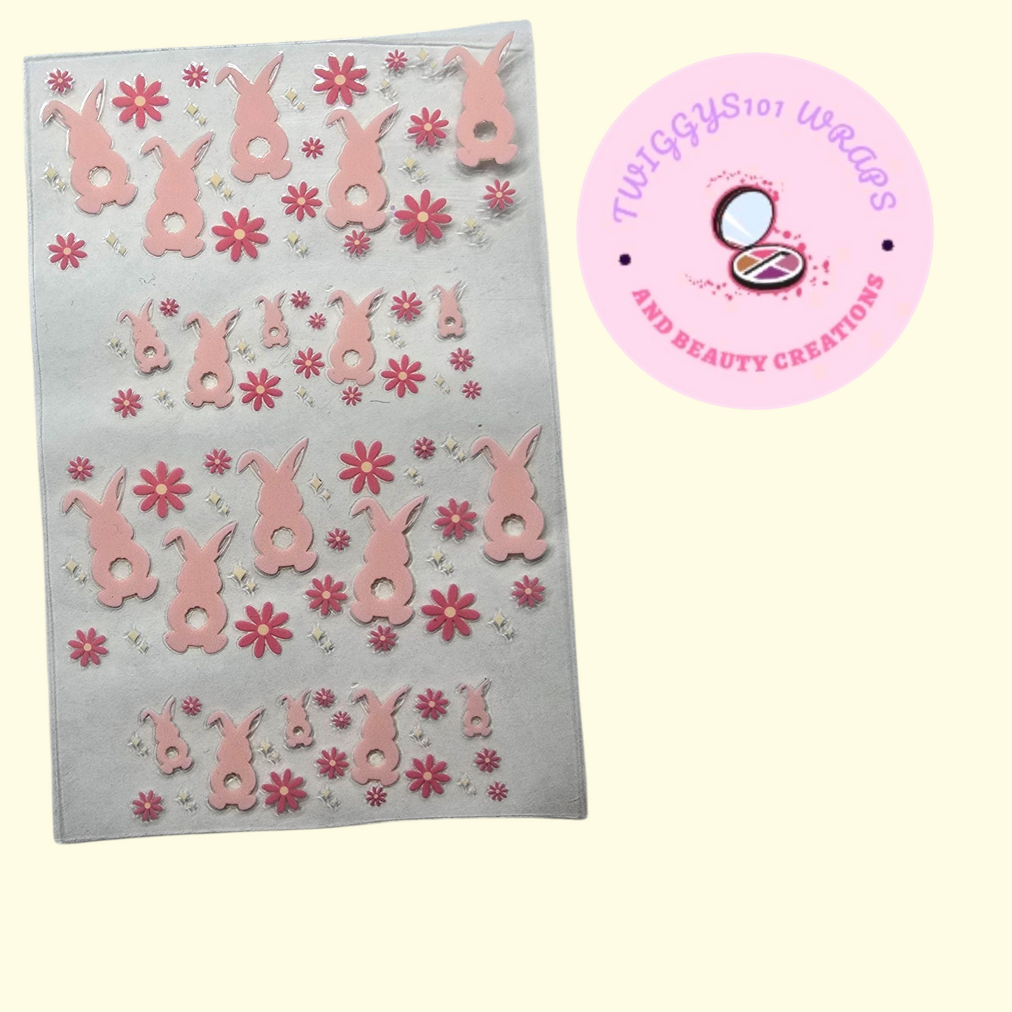 CLEARANCE BUNNY EASTER MINI STANLEY WRAPS
