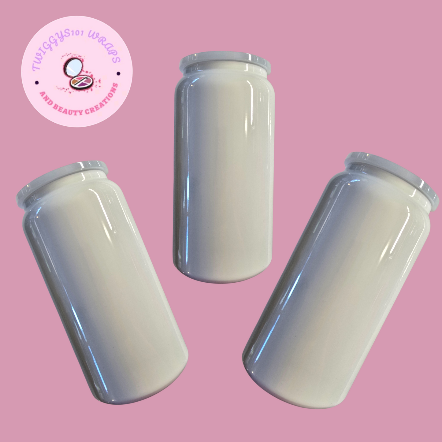 WHITE STAINLESS STEAL 16OZ TUMBLER