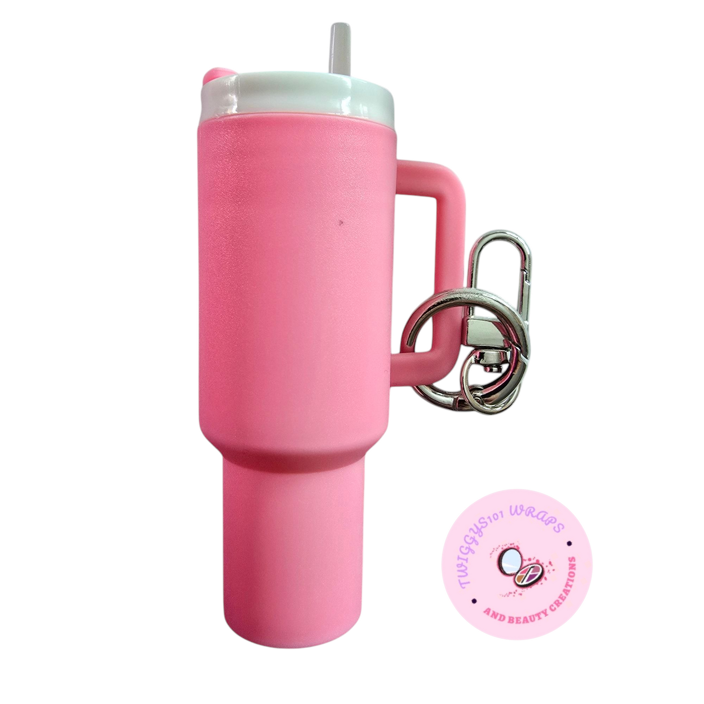 mini light pink tumbler