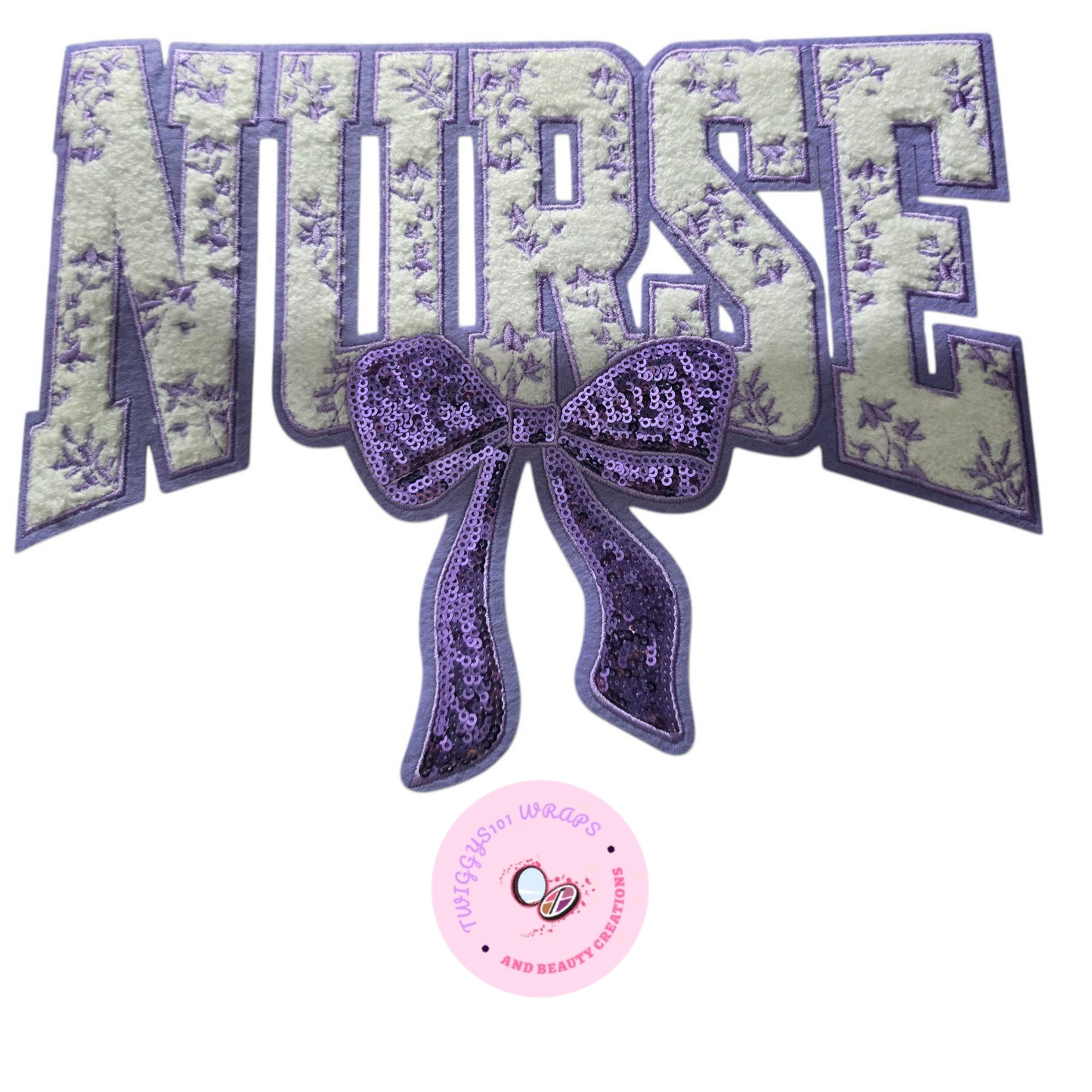 PURPLE NURSE LARGE PATCH