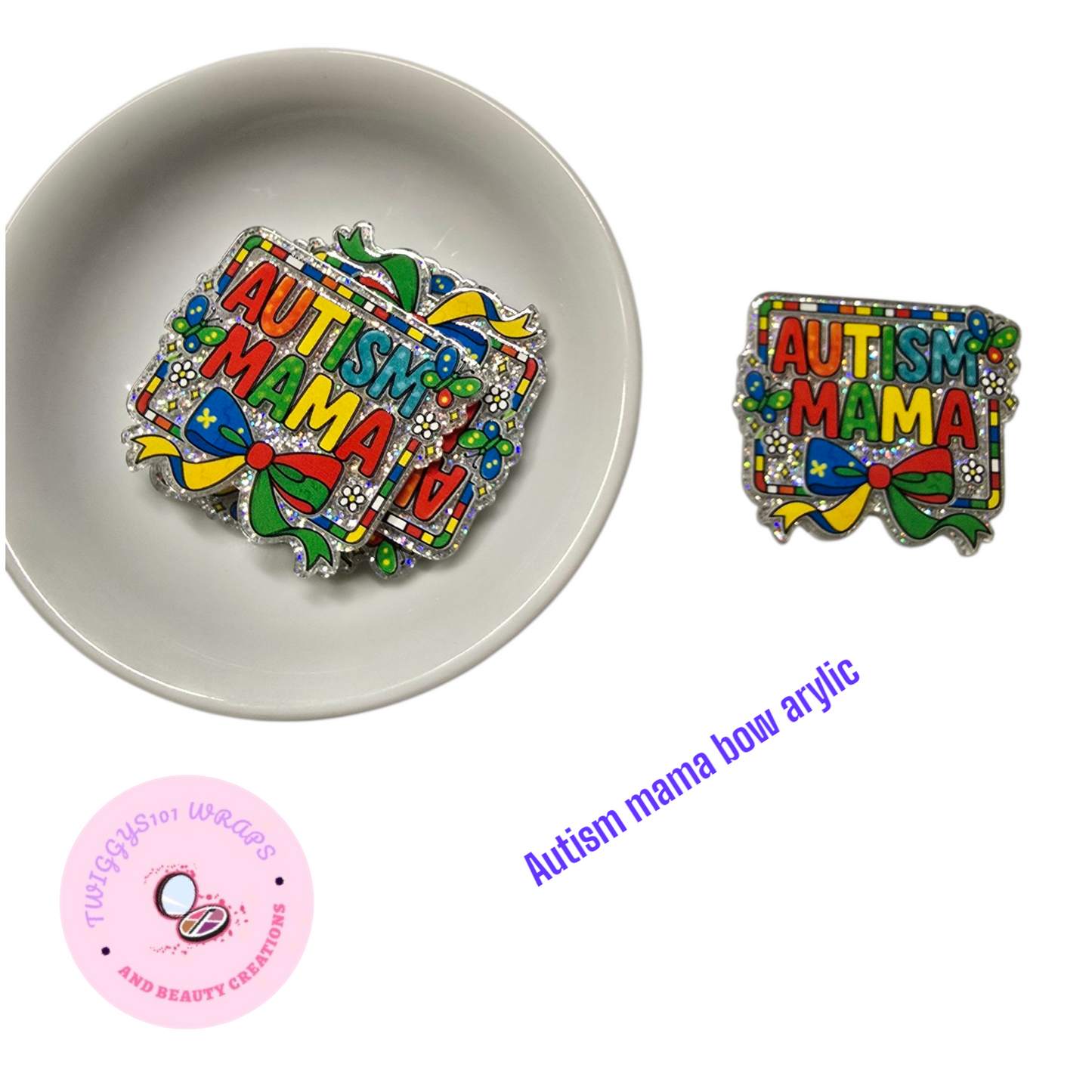 AUTISM MAMA ACRYLICS