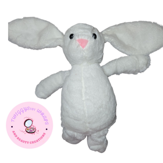 BUNNY PLUSHY WHITE