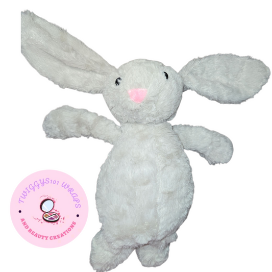 BUNNY PLUSHY GREY