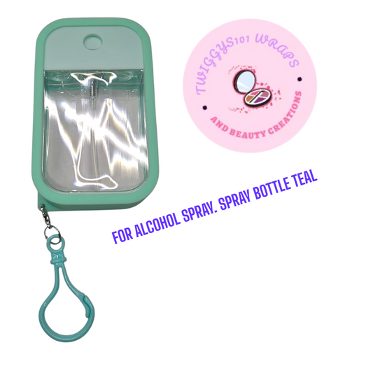 TEAL SPRAY BOTTLE CUSTOMISED TO ORDER