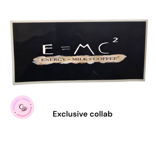 EXCLUSIVE COLLAB BLACK E=MC2