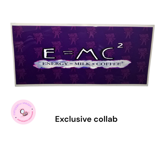 EXCLUSIVE COLLAB PURPLE E=MC2