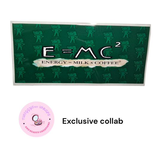EXCLUSIVE COLLAB GREEN E=MC2