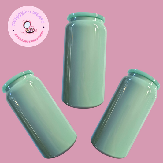 GREEN TEAL STAINLESS STEAL 16OZ TUMBLER