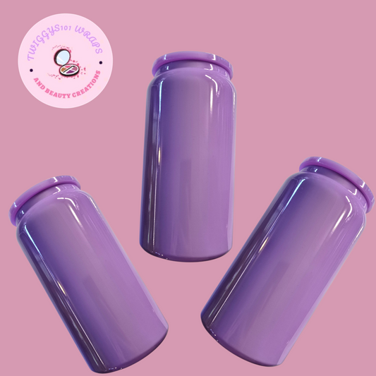 PURPLE STAINLESS STEAL 16OZ TUMBLER