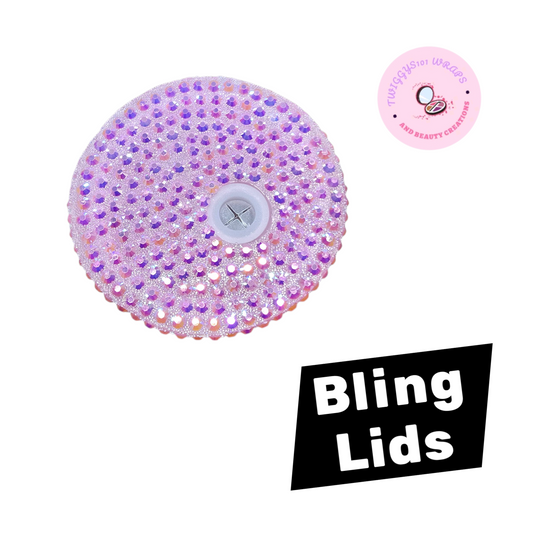 BARBIE PINK BLING LID