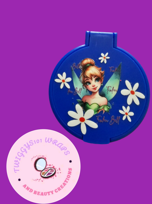 KIDS TINKERBELL MAKEUP COMPACT MIRROR