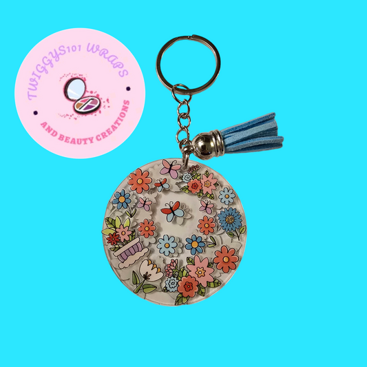 FLOWER KEYCHAIN