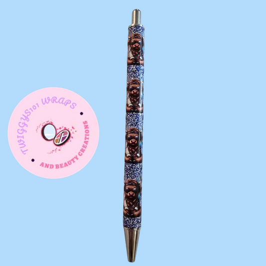 DREAMCATCHER COW GLITTER PEN