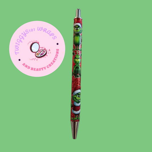 GRINCH GLITTER PEN