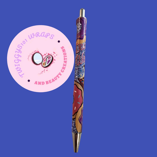 DONUT WORRY GLITTER PEN