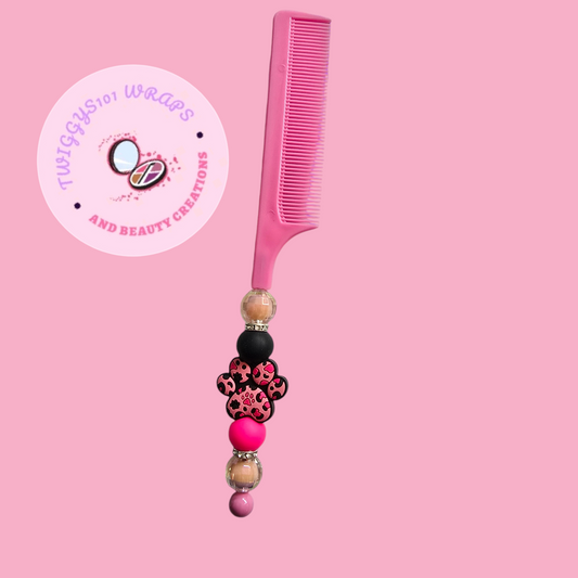 PAW PRINT HAIR COMB