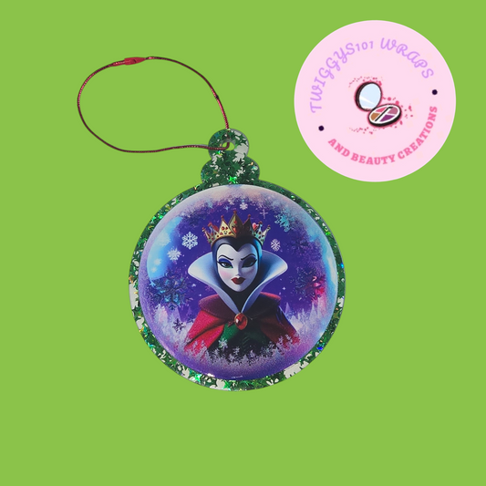 SNOW WHITE VILLIAN CHRISTMAS ORNAMENT