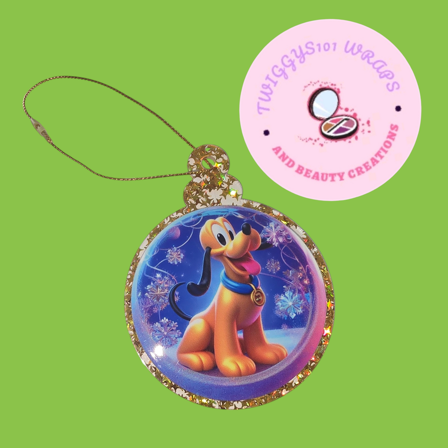 PLUTO CHRISTMAS ORNAMENT