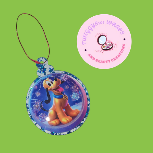 PLUTO BLUE CHRISTMAS ORNAMENT