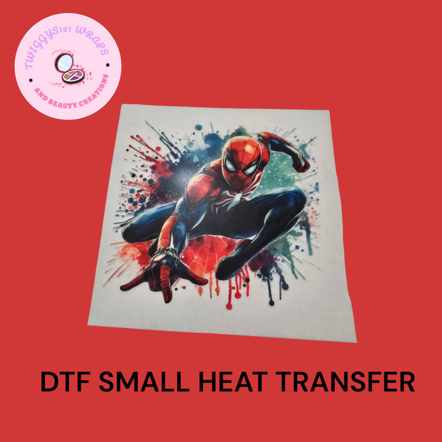 SPIDERMAN SMALL HEAT TRANSFER DTF