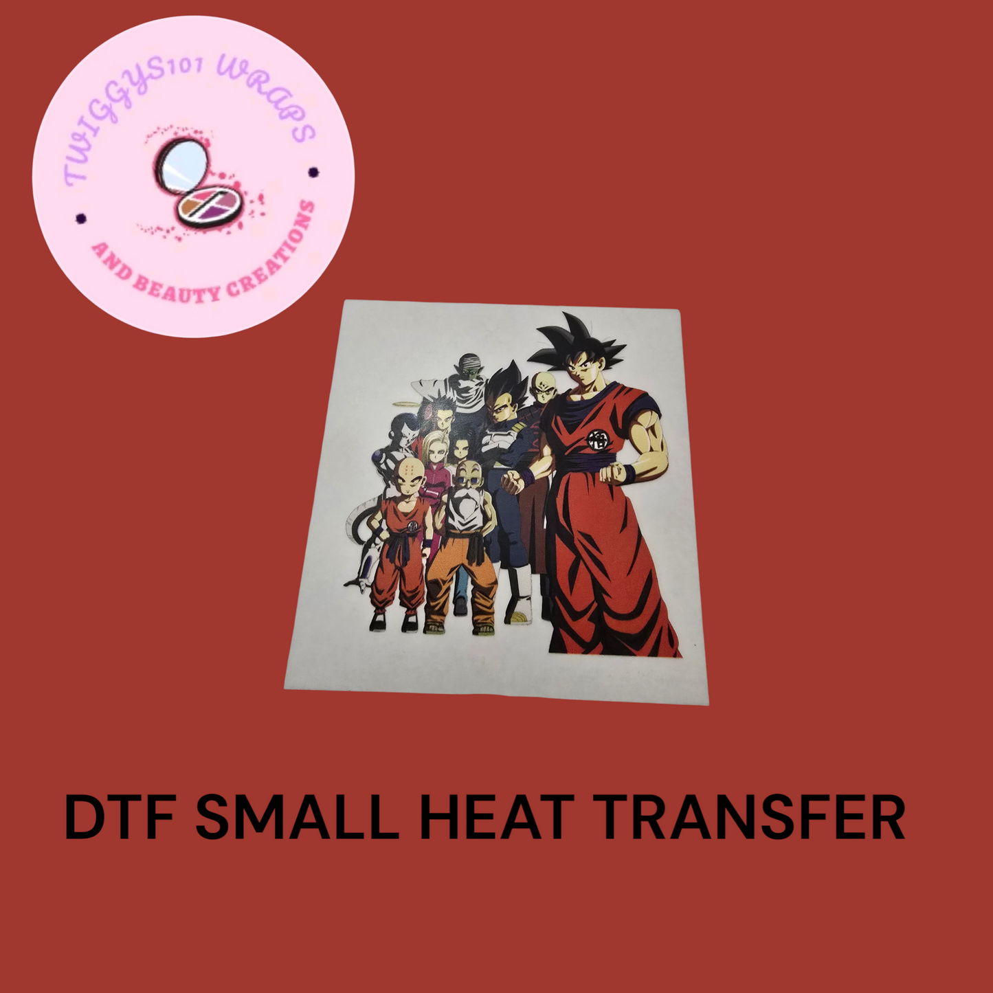 DRAGON BALL Z SMALL HEAT TRANSFER