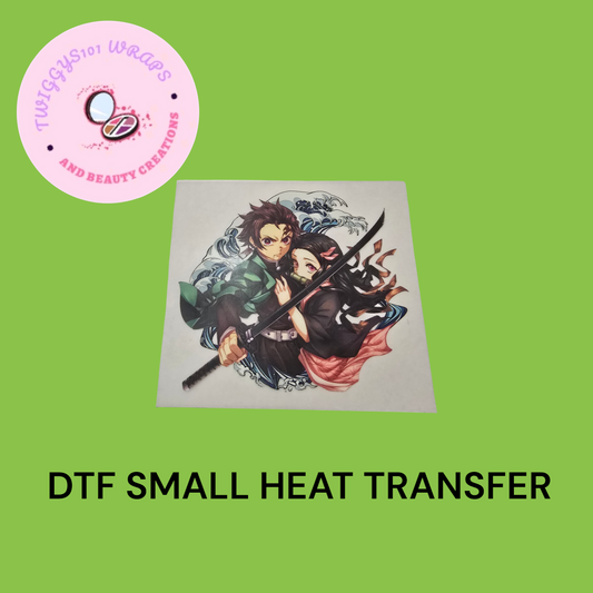 ANIME SMALL HEAT TRANSFER DTF