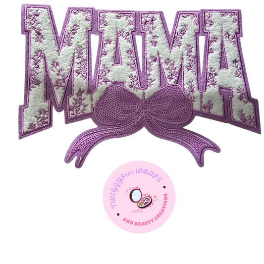 PURPLE MAMA LARGE PATCH