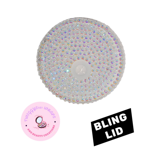 WHITE BLING LID