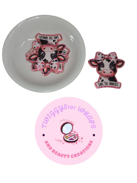 SAVE THE UDDERS COW ACRYLICS