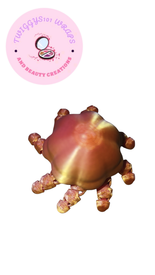 JELLYFISH KEYCHAIN 3D SMALL