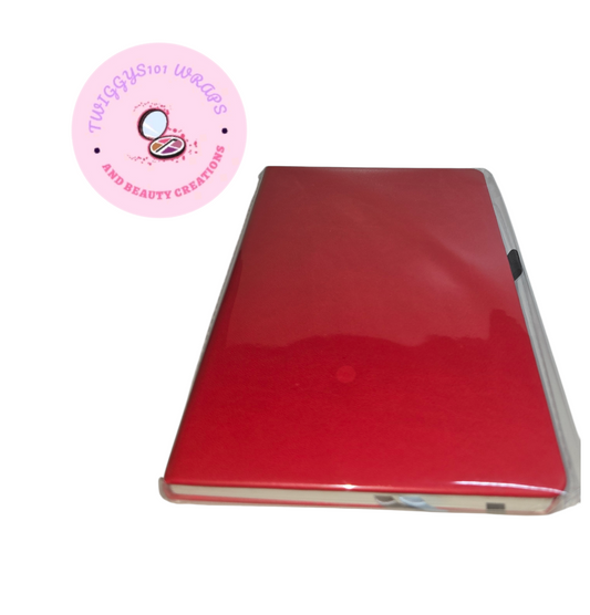 RED A5 NOTEBOOK